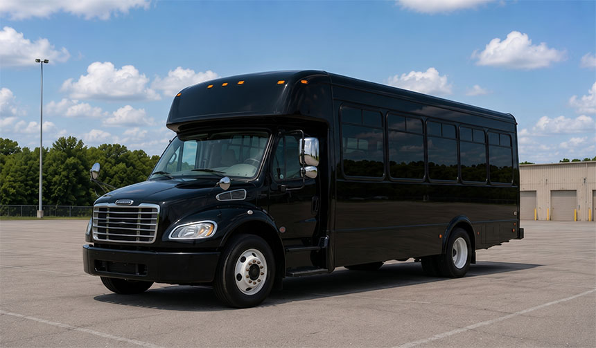 18-passenger minibus available for charter in Olathe, KS